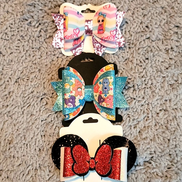 CUSTOM GIRLS HAIR BOWS - Picture 1 of 7